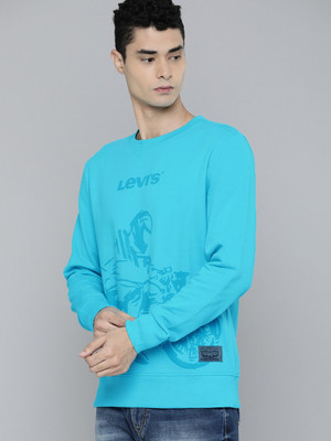 LEVI'S Full Sleeve Graphic Print Men Sweatshirt
