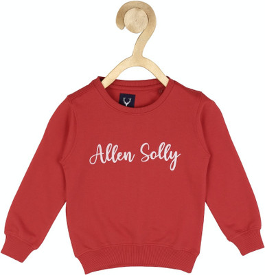 Allen Solly Full Sleeve Graphic Print Girls Sweatshirt