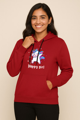 Wellvery Full Sleeve Printed Women Sweatshirt