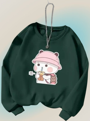 Draxstar Premi Full Sleeve Printed Women Sweatshirt