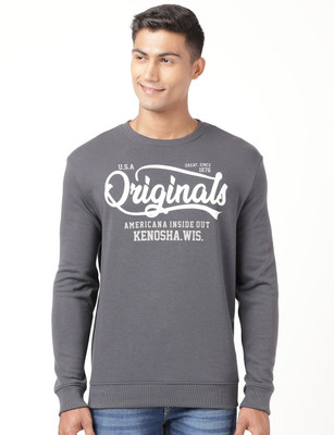 JOCKEY Full Sleeve Printed Men Sweatshirt