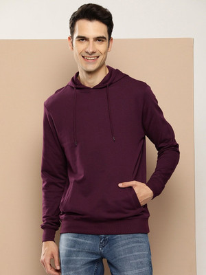 SPOWEARY Full Sleeve Solid Men Sweatshirt