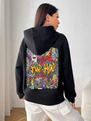 THALASI Full Sleeve Graphic Print Women Sweatshirt