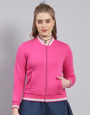 MONTE CARLO Full Sleeve Solid Women Sweatshirt