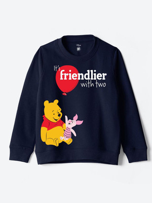 YK Disney Full Sleeve Graphic Print Boys Sweatshirt