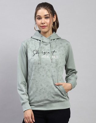 MONTE CARLO Full Sleeve Printed Women Sweatshirt