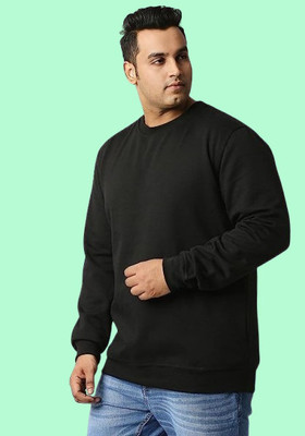 Super Weston Trend Full Sleeve Solid Men Sweatshirt