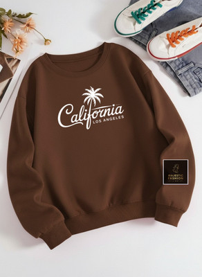 Stylicity Full Sleeve Printed Women Sweatshirt