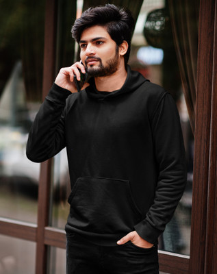 BIANCISTELLE Full Sleeve Solid Men Sweatshirt