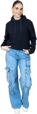 HouseOfCommon Full Sleeve Solid Women Sweatshirt