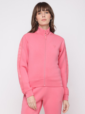 GUESS Full Sleeve Solid Women Sweatshirt
