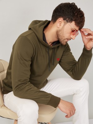 We Perfect Full Sleeve Solid Men Sweatshirt