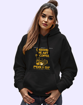 AOOSH Full Sleeve Graphic Print Women Sweatshirt