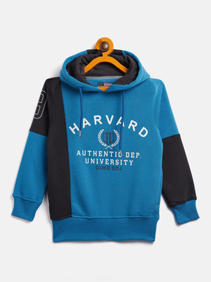 DUKE Full Sleeve Color Block Boys Sweatshirt