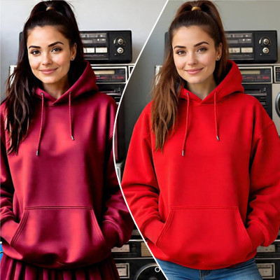 Pwexz Full Sleeve Solid Women Sweatshirt