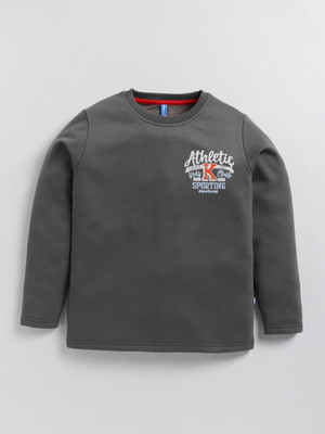 Here&Now X Game Begins Full Sleeve Solid Boys Sweatshirt