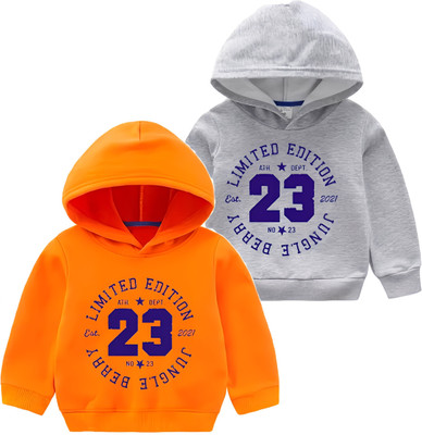 ELAN FASHION Full Sleeve Graphic Print Boys & Girls Reversible Sweatshirt