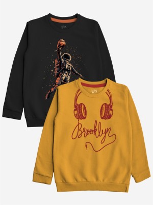 x2o Full Sleeve Printed Boys & Girls Sweatshirt