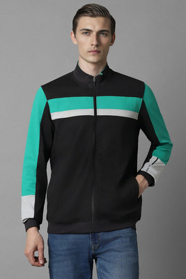 LOUIS PHILIPPE Full Sleeve Color Block Men Sweatshirt