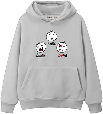 Just Live Fashion Full Sleeve Printed Baby Girls Sweatshirt