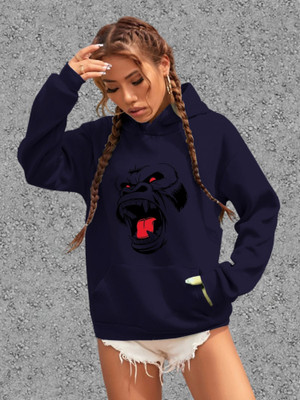 Lecowar Full Sleeve Printed Women Sweatshirt