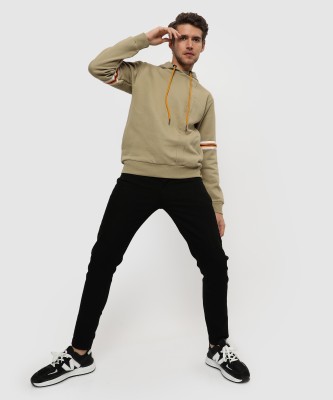 CAMPUS SUTRA Full Sleeve Color Block Men Sweatshirt