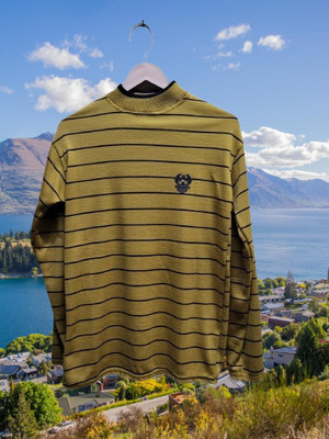 AE Trend Full Sleeve Striped Men Sweatshirt