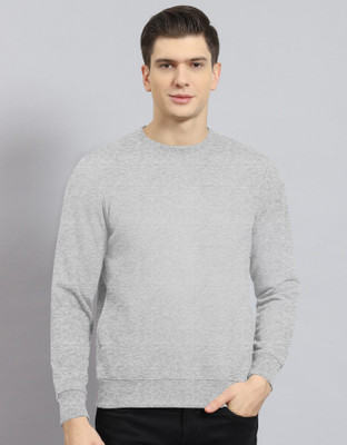 Smart Colors Full Sleeve Solid Men Sweatshirt