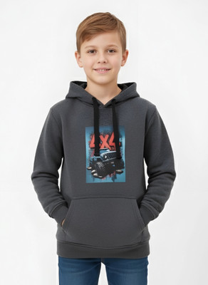 KILLER Full Sleeve Solid Boys & Girls Sweatshirt