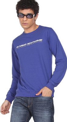 FLYING MACHINE Full Sleeve Printed Men Sweatshirt