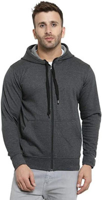SPOWEARY Full Sleeve Solid Men Sweatshirt