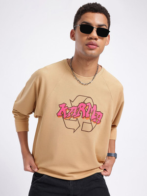 Glitchez Full Sleeve Printed Men Sweatshirt