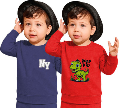 jpf Full Sleeve Printed Baby Boys Sweatshirt