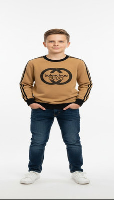 Karmakar Fashion Full Sleeve Solid Boys Sweatshirt