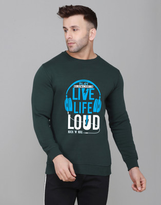 SLOWLORIS Full Sleeve Printed Men Sweatshirt