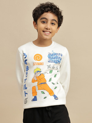 kidsville Full Sleeve Printed Boys Sweatshirt