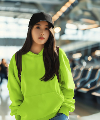 COLOR CAPITAL Full Sleeve Solid Women Sweatshirt