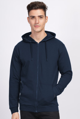 ADRO Full Sleeve Solid Men Sweatshirt
