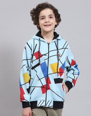 MONTE CARLO Full Sleeve Printed Boys Jacket