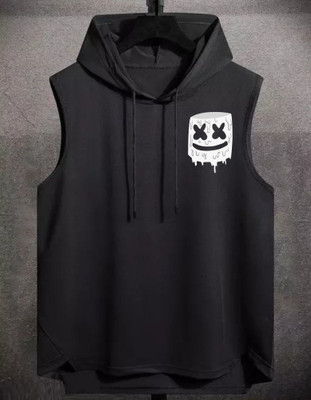 INOLAS Sleeveless Printed Men Sweatshirt
