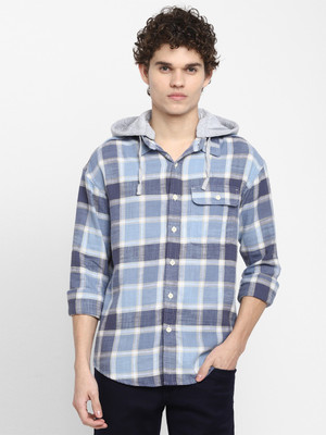 American Eagle Outfitters Full Sleeve Checkered Men Sweatshirt
