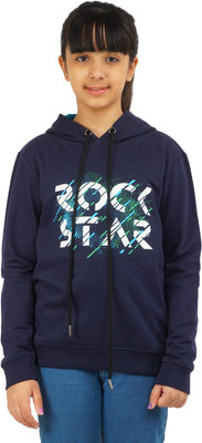 Sportcult Full Sleeve Printed Girls Sweatshirt