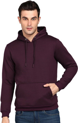 SPOWEARY Full Sleeve Solid Men Sweatshirt