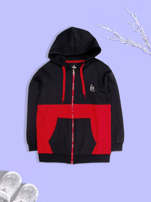 Kiddo Pnti Full Sleeve Color Block Boys Sweatshirt