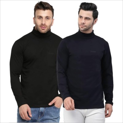 TAB91 Full Sleeve Solid Men Sweatshirt