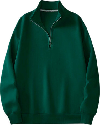 The Modern Soul Full Sleeve Solid Men & Women Sweatshirt