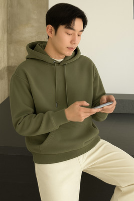 Rockwell Full Sleeve Solid Men Sweatshirt