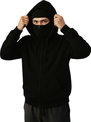 Lripsome Full Sleeve Solid Men Sweatshirt