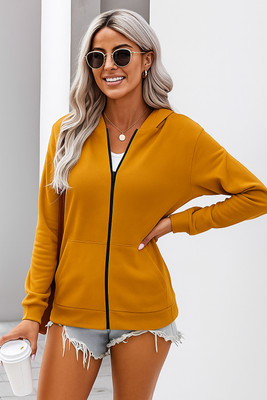 Kintu Parantu Full Sleeve Solid Women Sweatshirt