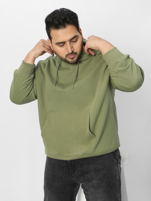Urbano Plus Full Sleeve Solid Men Sweatshirt
